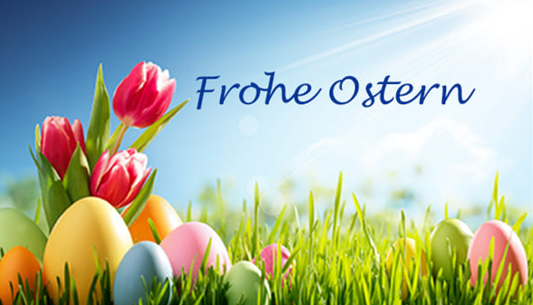 Frohe Ostern wünscht das Team von HeylNeomeris